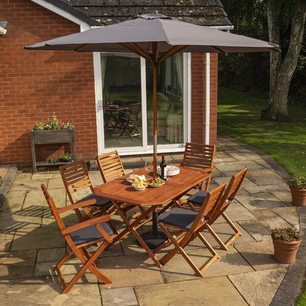 Wayfair garden furniture deals parasols